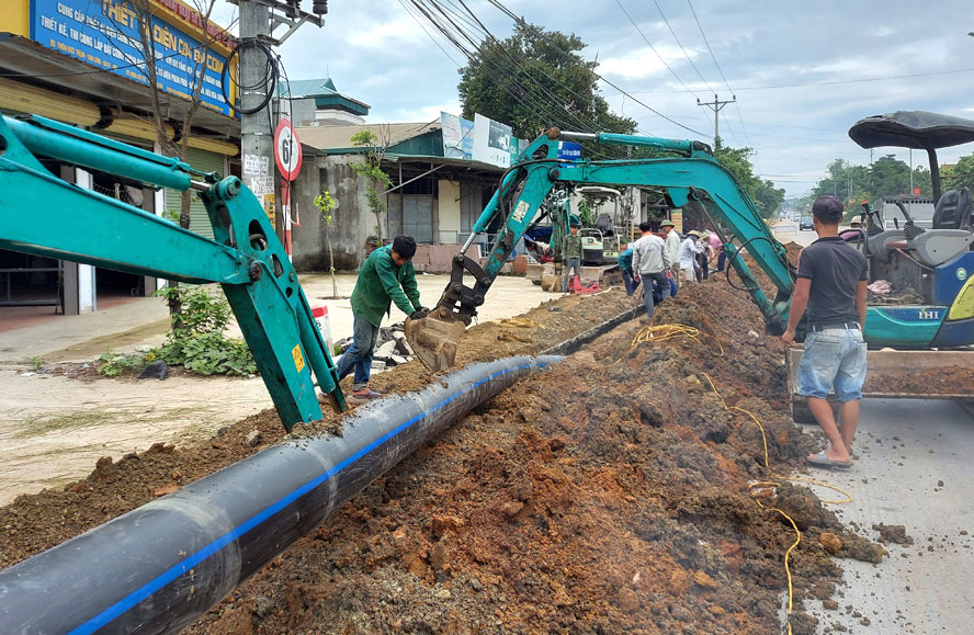 CLEAN WATER SUPPLY PROJECT IN ME LINH DISTRICT