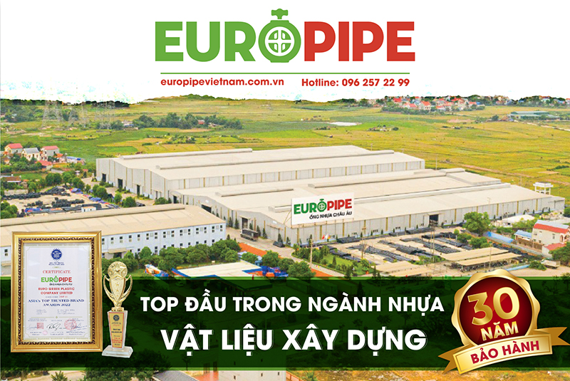 Ống nhựa EUROPIPE góp mặt tại nhiều dự án lớn 1