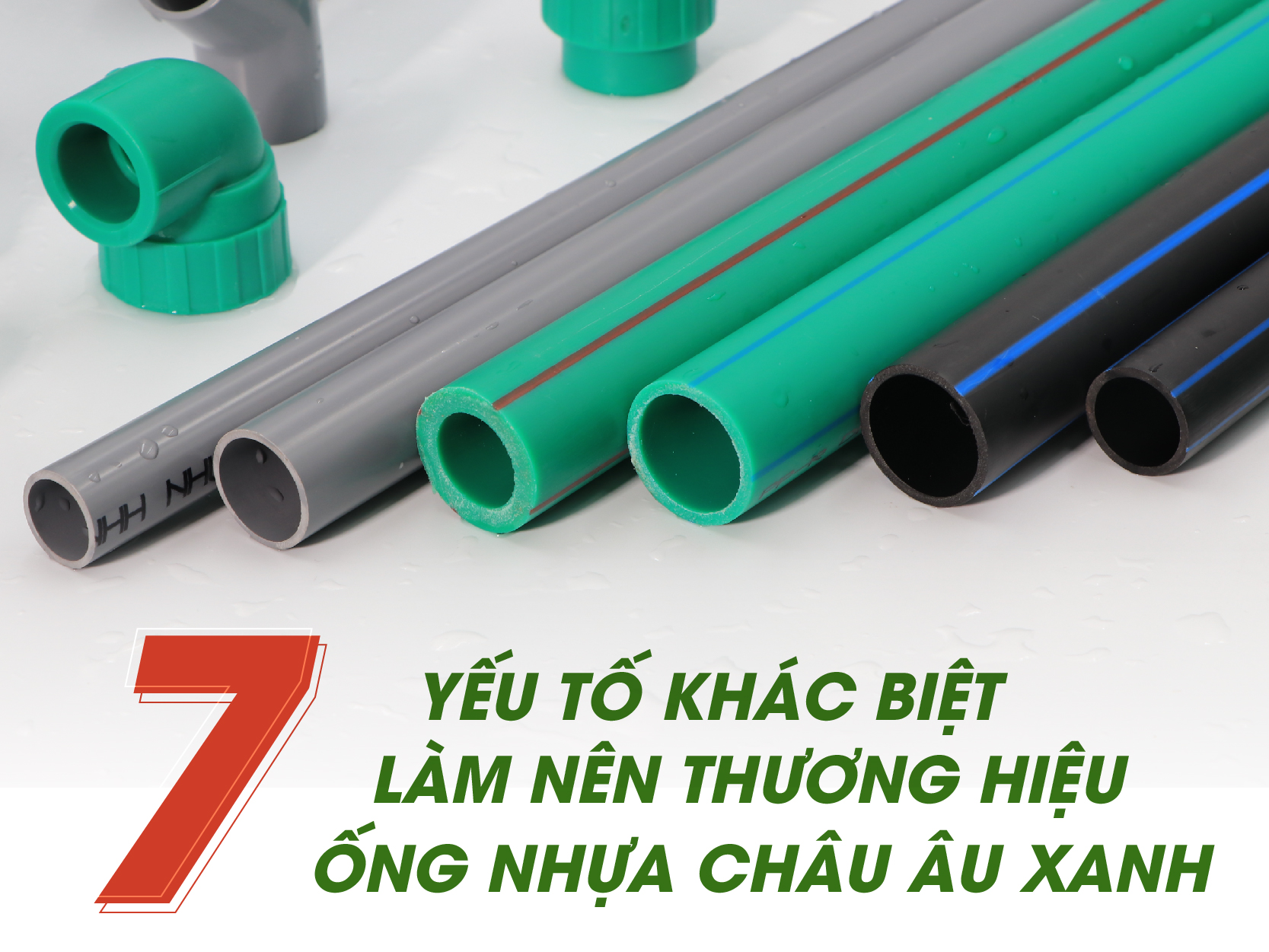 7 yếu tố khác biệt làm nên thương hiệu ống nhựa Châu Âu Xanh