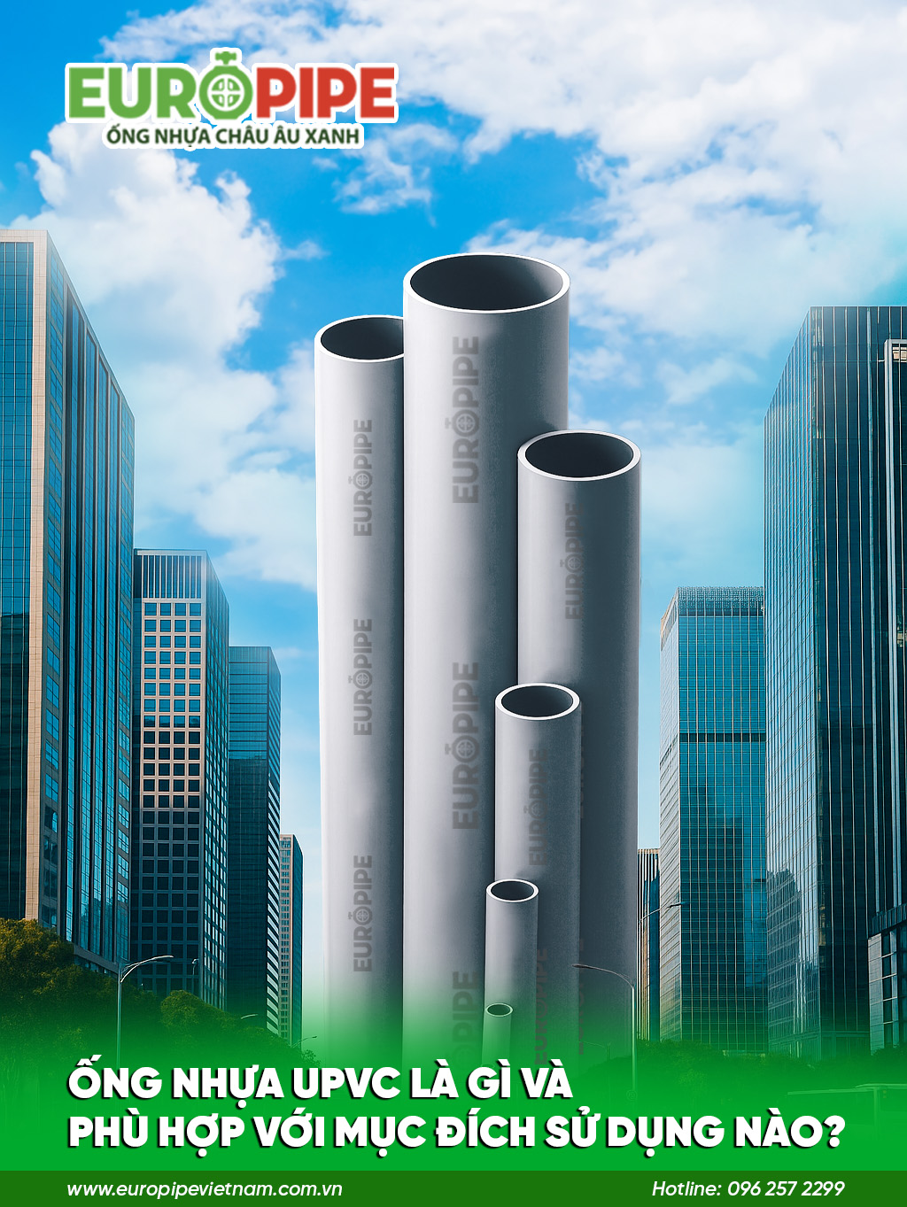 Ống nhựa uPVC của EUROPIPE