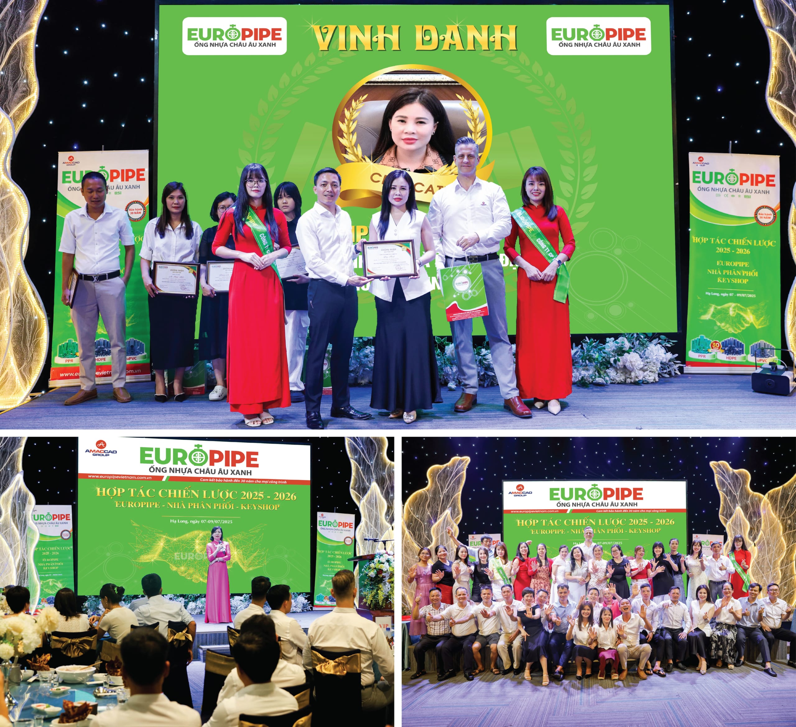 EUROPIPE đặt trọn niềm tin vào hệ thống phân phối - những đối tác gắn bó lâu dài với sự phát triển của thương hiệu.