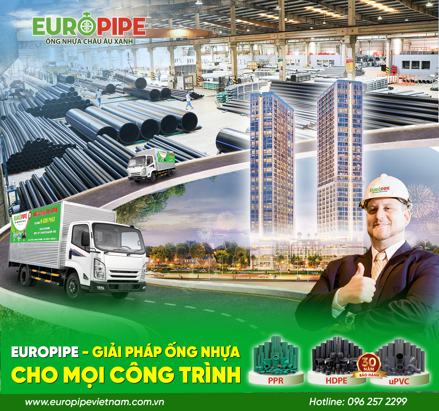 EUROPIPE: Giải Pháp Ống Nhựa Cho Mọi Công Trình