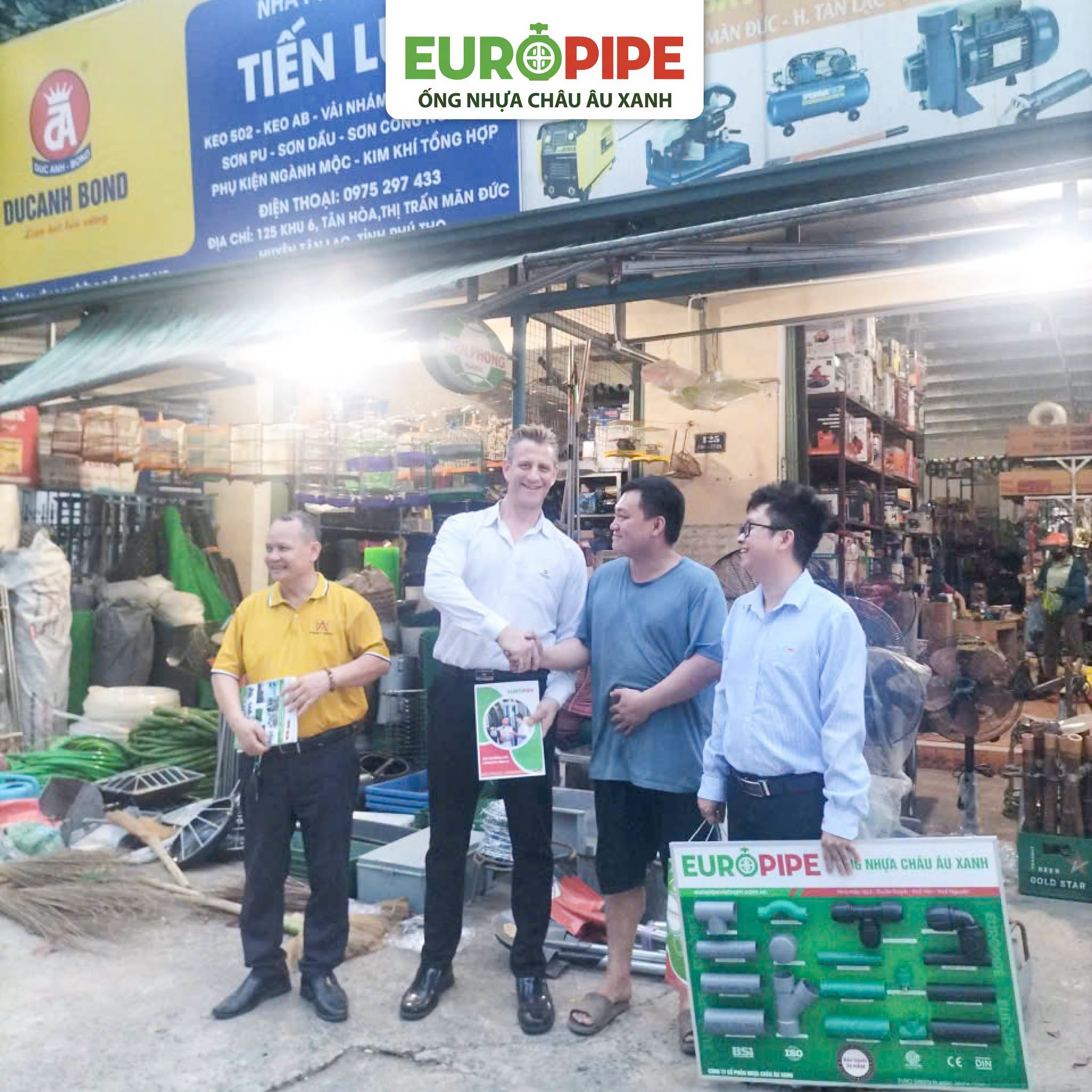 EUROPIPE Đồng Hành Cùng Hệ Thống Npp & Đại Lý Tại Phú Thọ