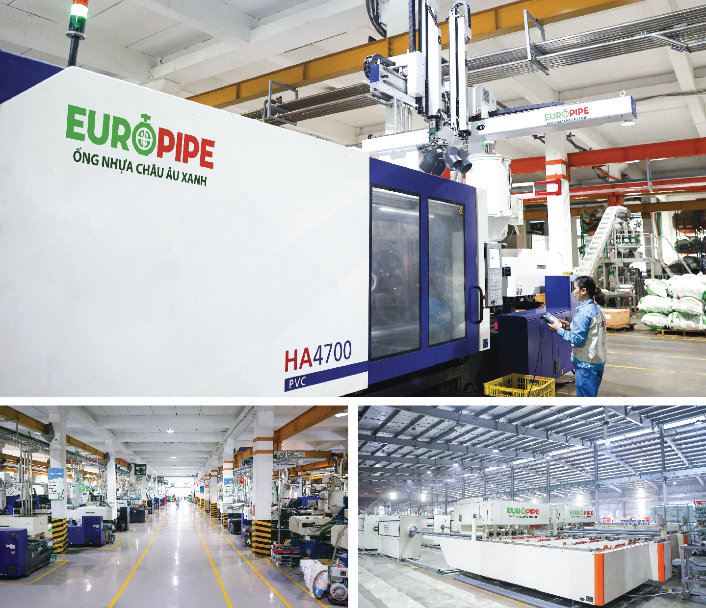Năm 2026, EUROPIPE nâng công suất lên 50.000 tấn/năm với hơn 100 dây chuyền sản xuất (Ảnh: AMACCAO).


